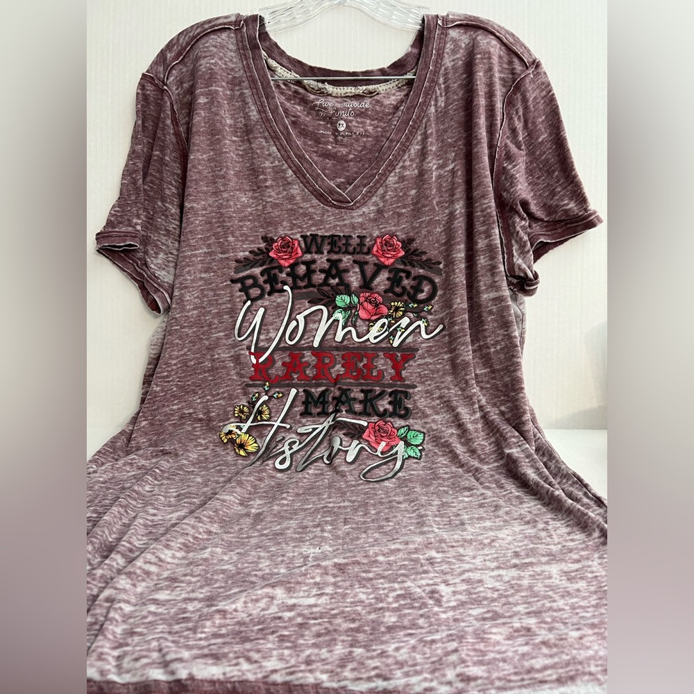 Live Outside The Limits Graphic Ladies T Shirt